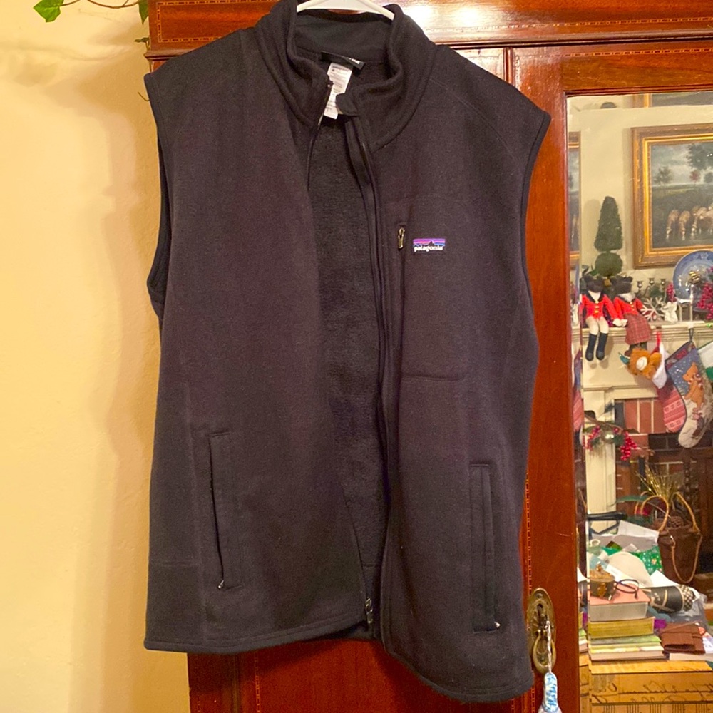 Patagonia Better Sweater Black Zip Fleece Vest